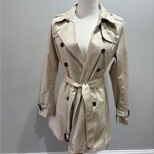 Banana Republic Light Tan Trench Coat